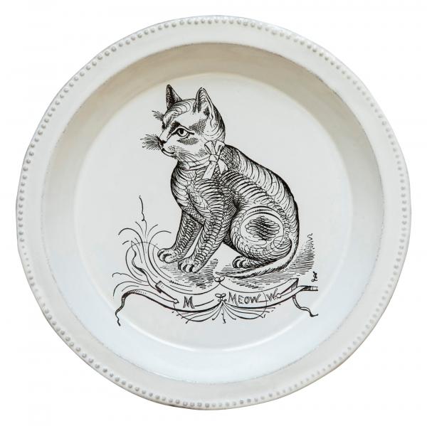 [John Derian] Scenario Cat Soup Plate
