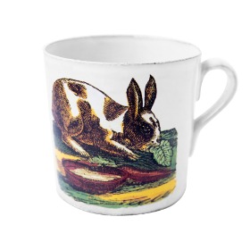 [John Derian] Large Munching Rabbit Mug