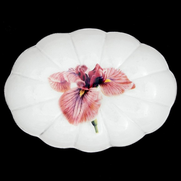 [John Derian] Iris Platter